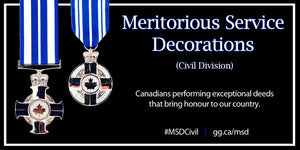 Presentation of Meritorious Service Decorations (Civil Division)- December 8, 2017