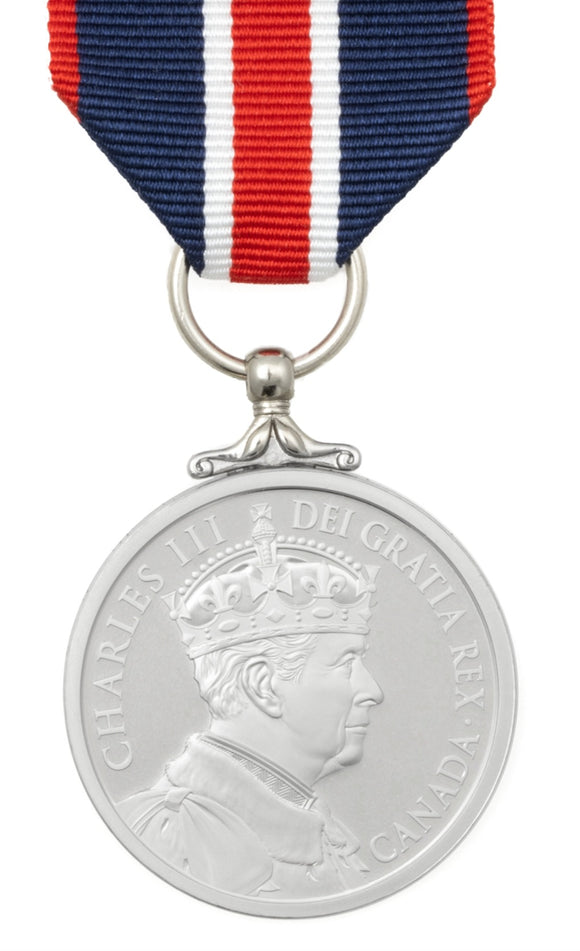 King Charles III Coronation Medal, Canada