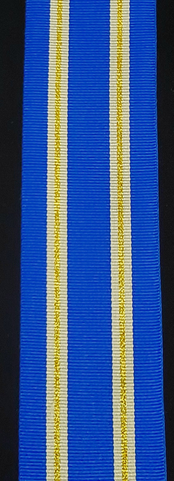 Ribbon, NATO Medal, Article 5 Active Endevour ( 2 Gold Stripes)