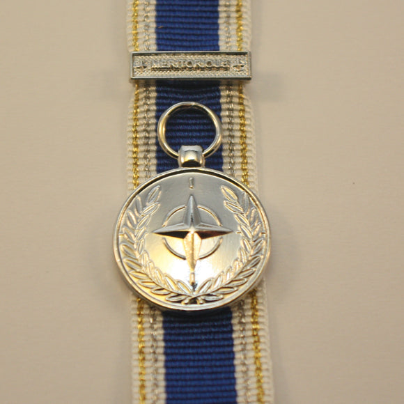 NATO Meritorious Service Medal with Clasp, Miniature