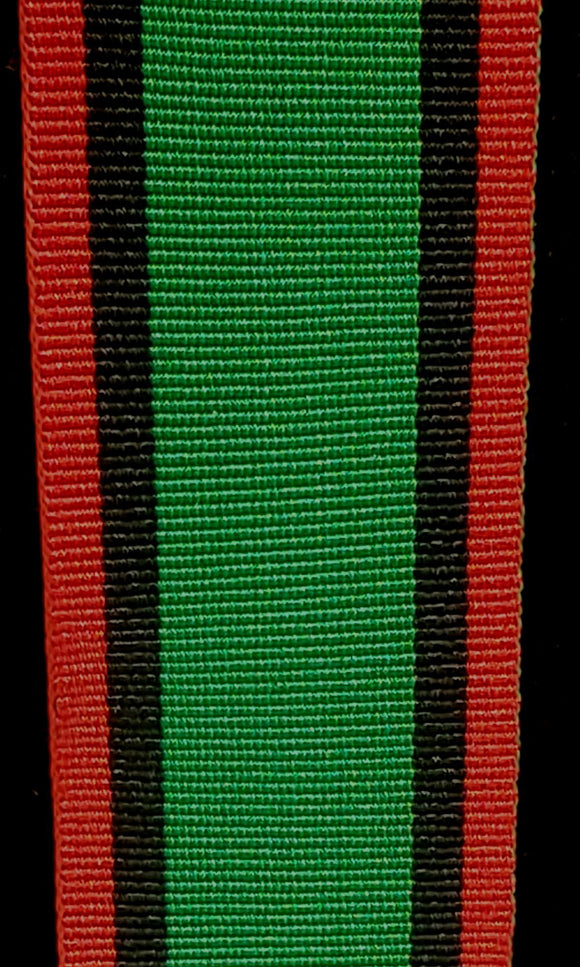 Ribbon, WW2 Southern Rhodesia War Services Medal