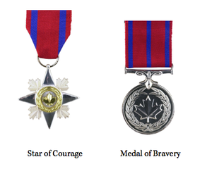 Governor General to Present 43 Decorations for Bravery, October 28, 2016