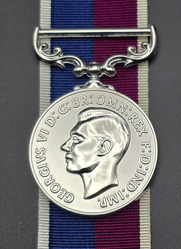 UK Airforce Long Service and Good Conduct Medal GVI