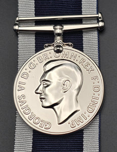 UK Navy Long Service and Good Conduct Medal GVI