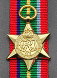 WW2 British/Canada/Commonwealth Pacific Star, Reproduction