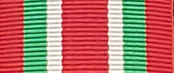 Ribbon Bar, Ontario Fire Long Service Medal