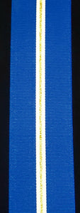 Ribbon, NATO Medal, Article 5 Eagle Assist (1 Gold Stripe)