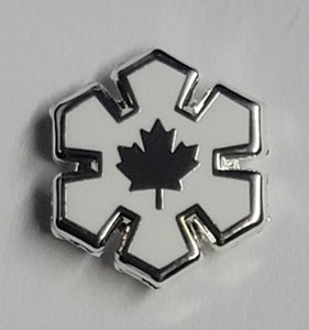 Lapel Pin, Order of Canada, Member (Silver Leaf)