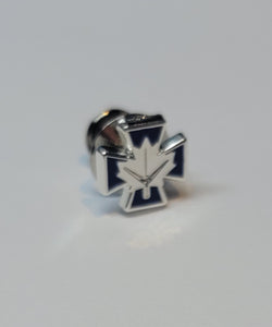 Lapel Pin, Canadian/Canada Order of Military Merit, Member (Silver Leaf)