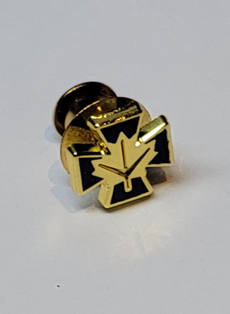 Lapel Pin, Canadian/Canada Order of Military Merit, Officer (Gold Leaf ...
