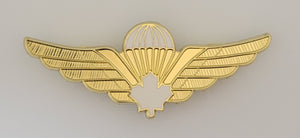 Canadian/Canada Airborne Jump Wings, White Leaf, Operational Parachutist