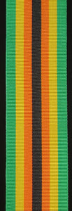 Ribbon, Zimbabwean Independence Medal, 1980