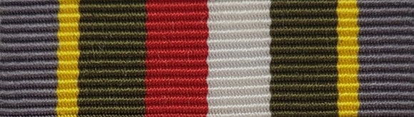Ribbon Bar, Polish Army Medal (Bronze Class)