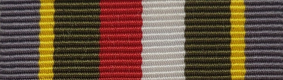 Ribbon Bar, Polish Army Medal (Bronze Class)