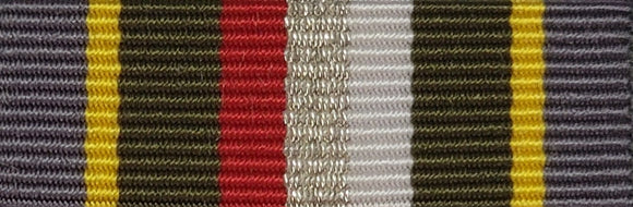Ribbon Bar, Polish Army Medal (Silver Class)