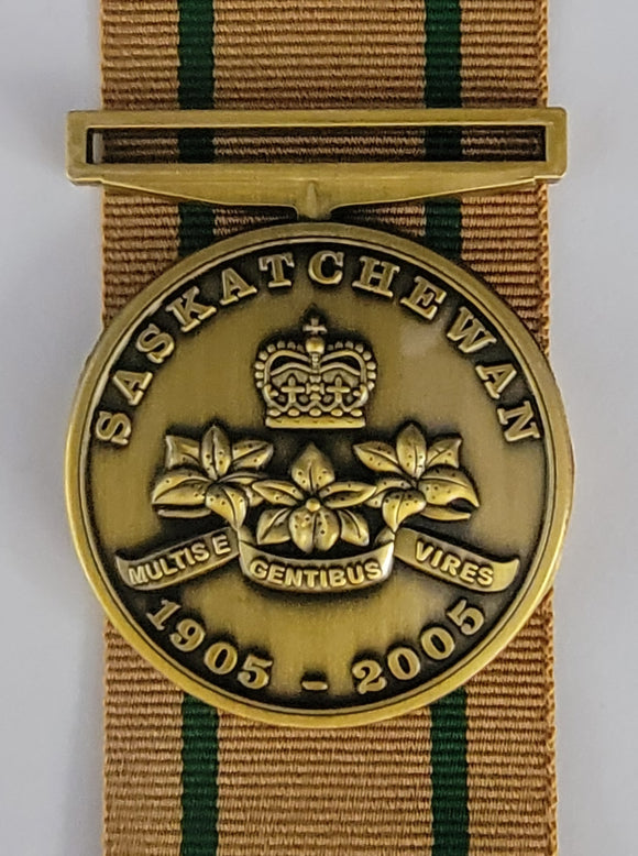 Saskatchewan Centennial 2005 Medal