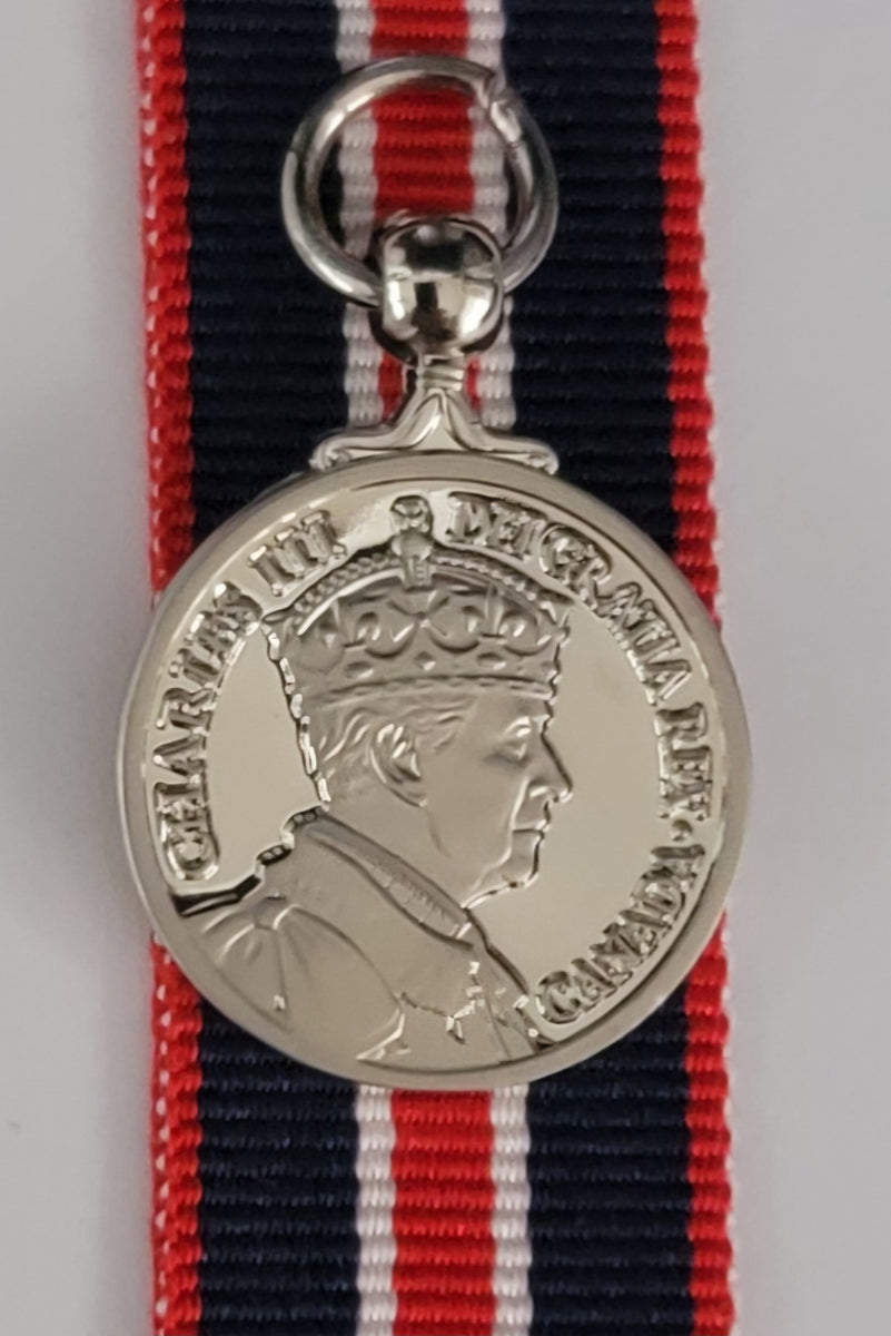 King charles iii coronation medal canada defence medals canada