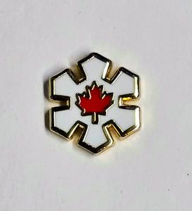 Lapel Pin, Order of Canada, Companion (Red Leaf)