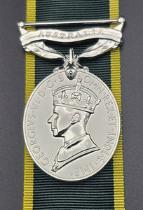 Australia Efficiency Medal GVI