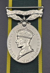 Canadian Efficiency Medal GVI