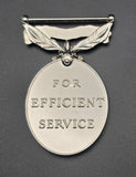 Canadian Efficiency Medal GVI
