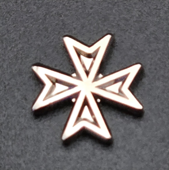 Order of St John Device Cross for Ribbon Bars, Silver