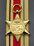 WW2 British/Canada/Commonwealth Africa Star, Reproduction