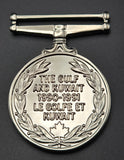Gulf/Kuwait War Medal 1991
