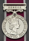 Canadian Army EIIR Long Service & Good Conduct Medal