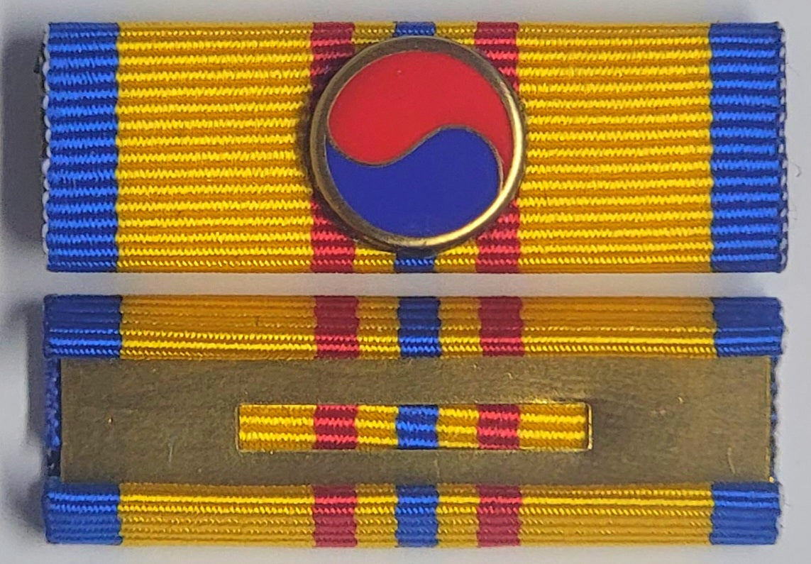 Republic Of Korea War Medal Official Full Size Ribbon Republic Of Korea ...