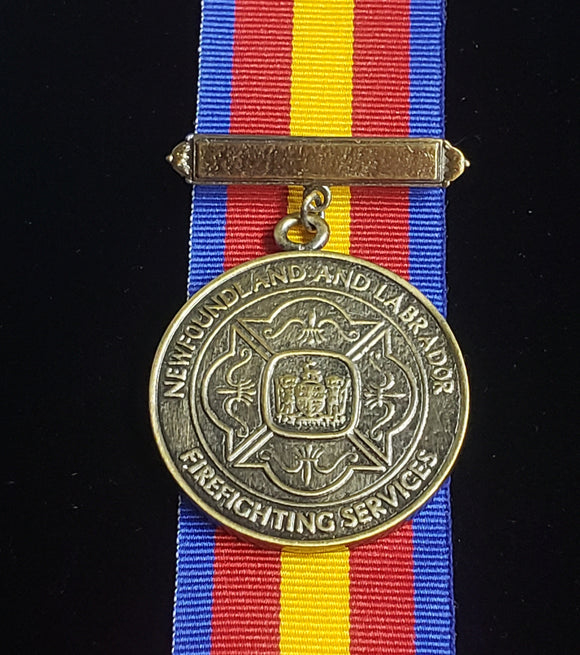 Newfoundland and Labrador Fire Long Service Medal