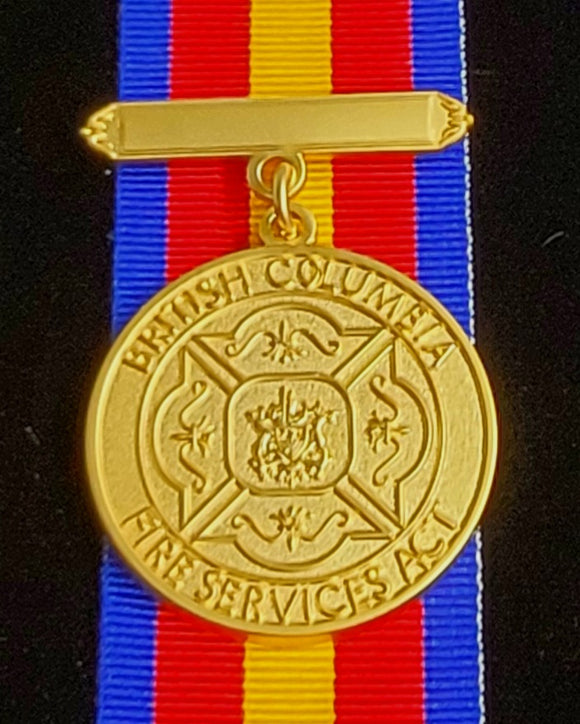 British Columbia Fire Service Medal, Reproduction