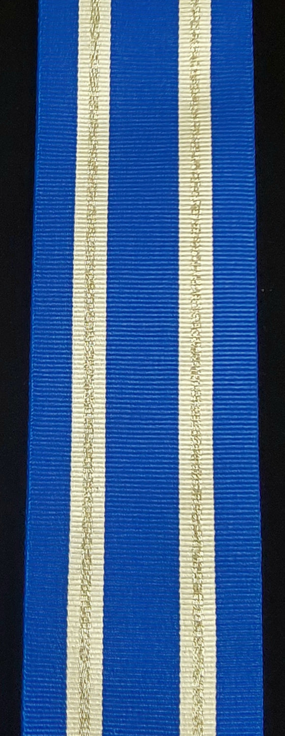 Ribbon, NATO Medal, Non Article 5 (2 Silver Stripes) – Defence Medals ...