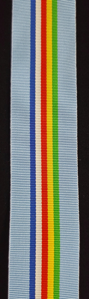 Ribbon, MINUSCA Central Republic of Africa – Defence Medals Canada