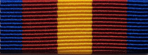 Ribbon Bar, British Columbia Fire Services Medal