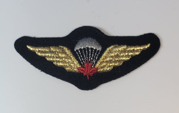 Parachutist Mess Dress Badge-Red Leaf