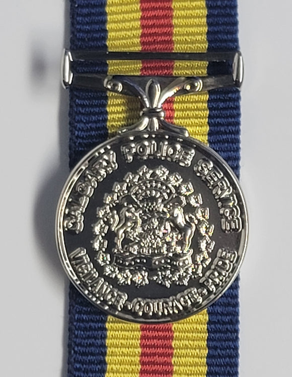 Calgary Police Medal for Distinguished Service, Miniature