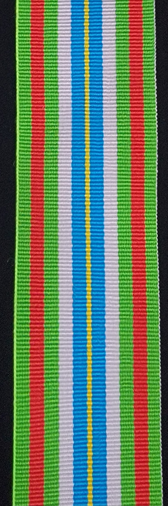 Ribbon, Ebola Medal for Service in West Africa – Defence Medals Canada