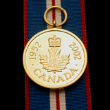Queen's Canada Gold Jubilee (2002) Medal
