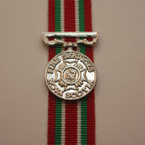 Nova Scotia Fire Services Long Service Medal, Miniature