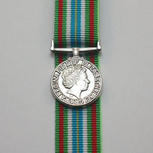 Ebola Medal for Service in West Africa, Miniature