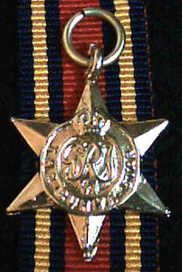 WW2 British/Canada/Commonwealth Burma Star, Miniature