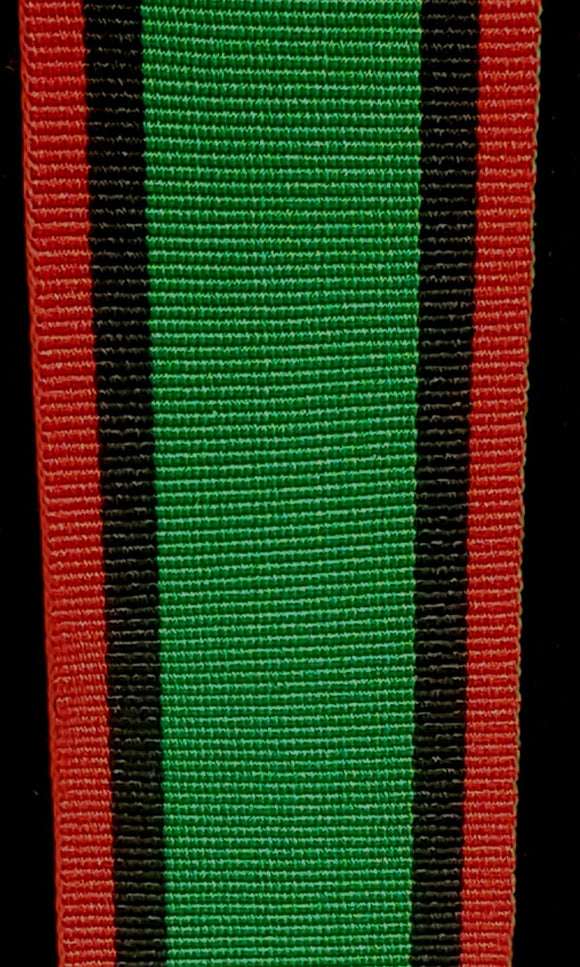 Ribbon, WW2 Southern Rhodesia War Services Medal