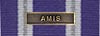 Ribbon Bar, NATO AMIS